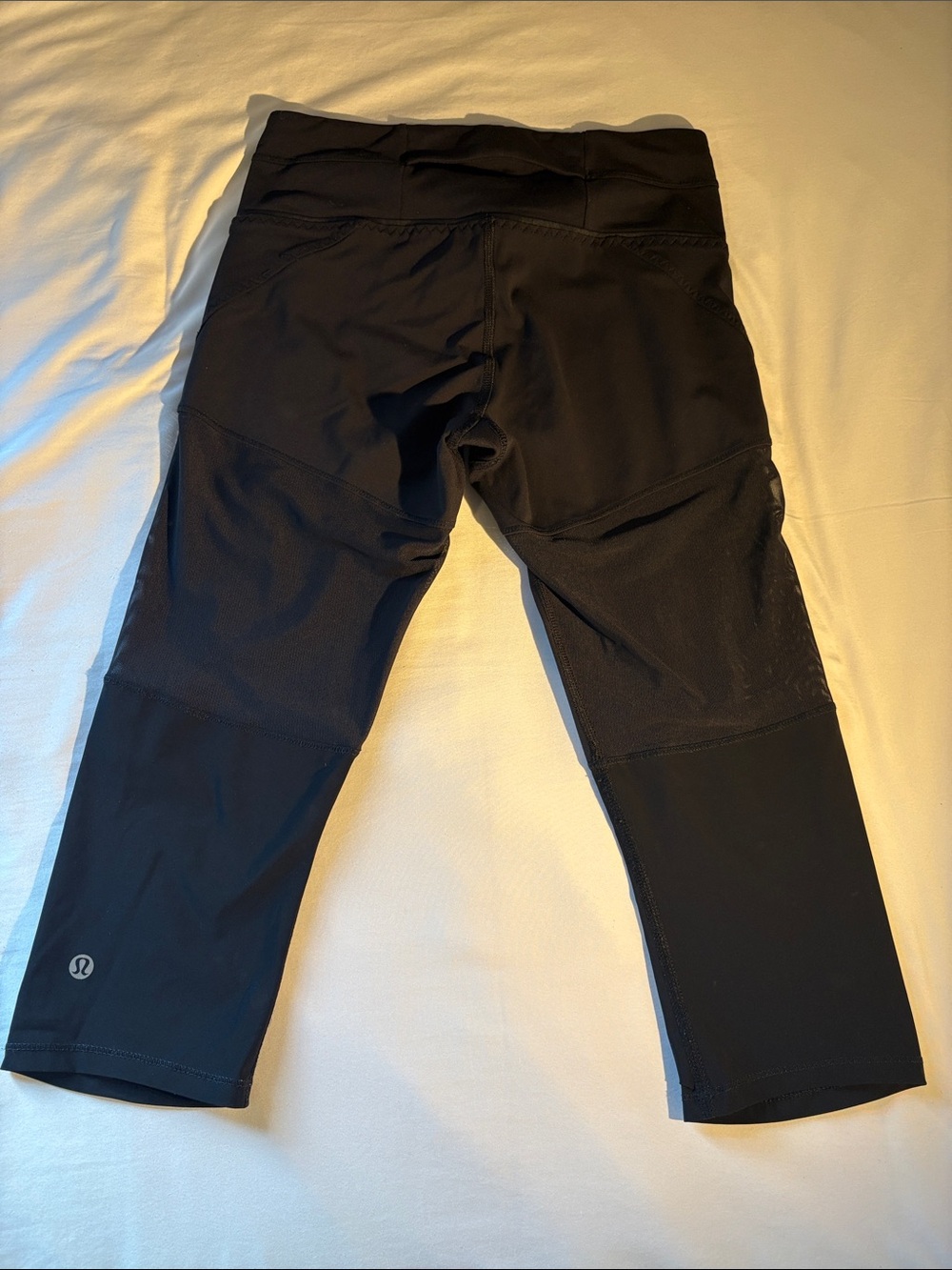 lululemon athletica Black Womens' Capri Leggings